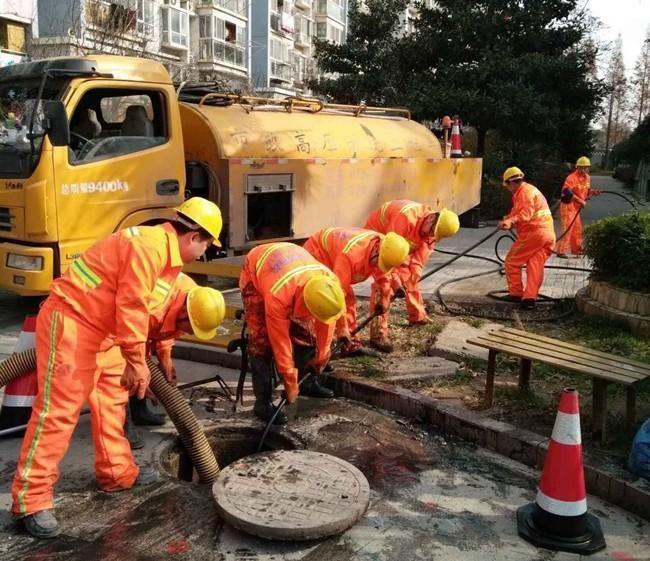 岳西市政管道清淤