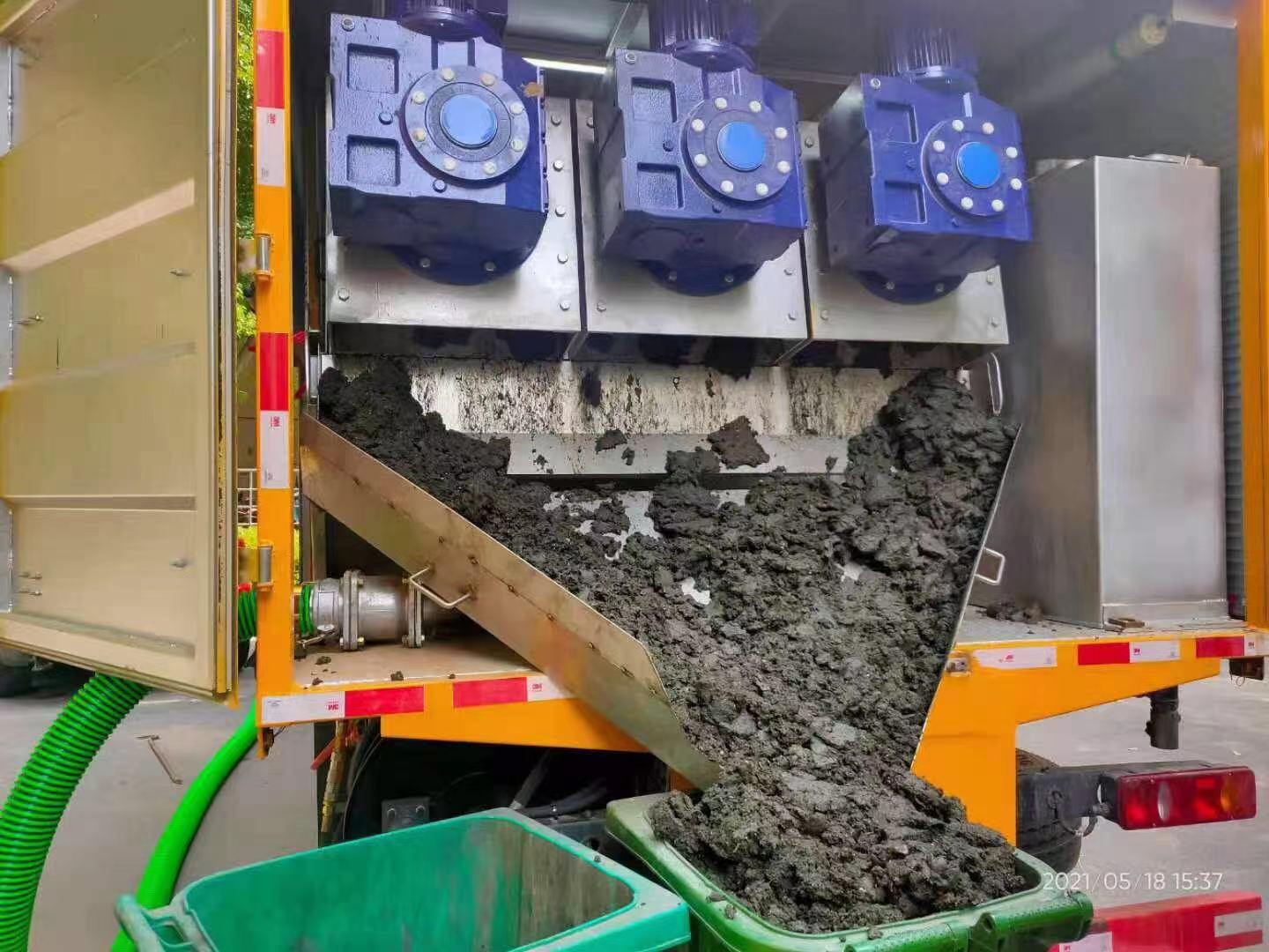 岳西化粪池清掏城市维护站-泥浆净化干湿分离处理